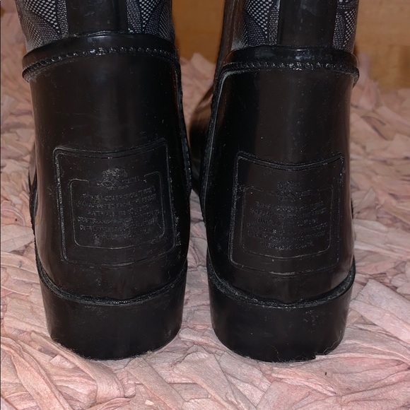 Coach Rainboots - Picture 5 of 5